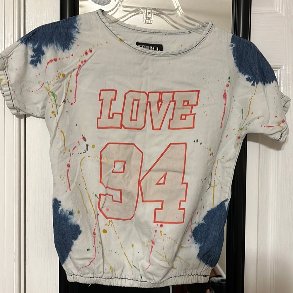 Love Splatter paint shirt